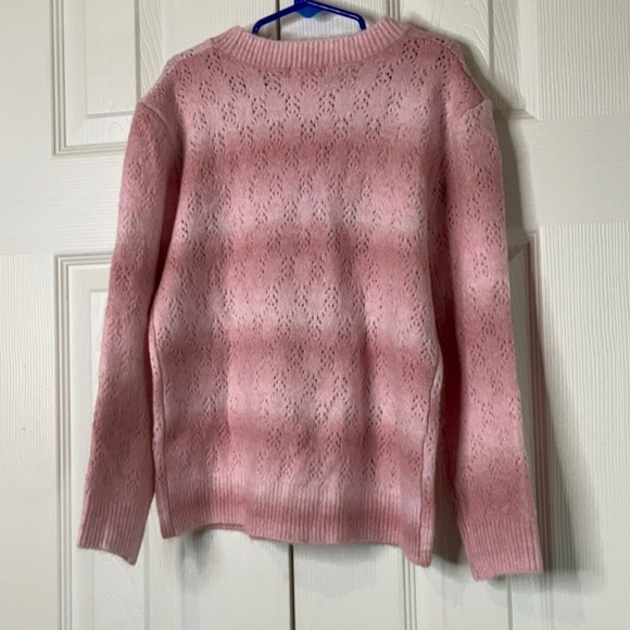 Cat & Jack - Girl’s Pink Sweater Size M (8) - Picture 6 of 7